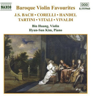 the album cover for H.S. Kim - Baroque Violin Favourites / Vaious