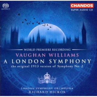 the album cover for R. VAUGHAN WILLIAMS - Symphony 2