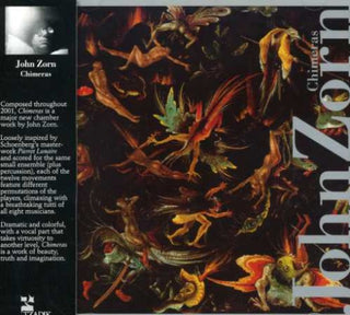 the album cover for John Zorn - Chimeras