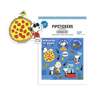 Peanuts Hot Pizza Scratch 'n Sniff Stickers
