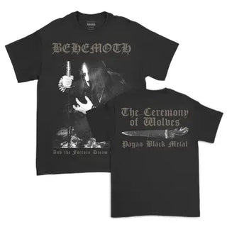 Behemoth Ceremony Of Wolves T-Shirt, Black