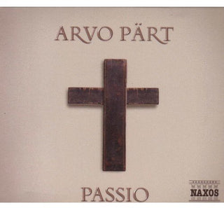 the album cover for Antony Pitts - Passio Domini Nostri Jesu Christi Secundum Joannem