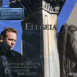 the album cover for Matthew White - Elegeia