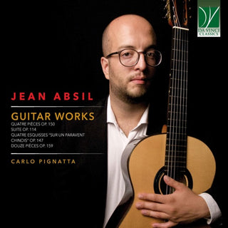 Carlo Pignatta- Jean Absil: Guitar Works (CD) (PREORDER)