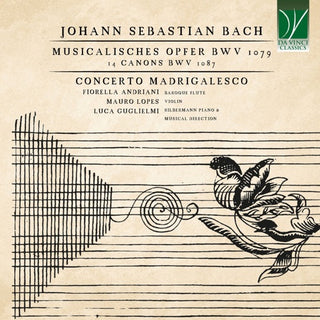 Fiorella & Mauro Lopes & Luca Guglielmi Andriani- Johann Sebastian Bach: Musicalisches Opfer Bwv 1079, 14 Canons Bwv 1087 (CD) (PREORDER)