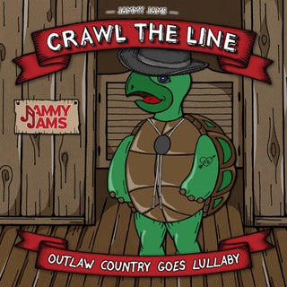Jammy Jams- Crawl The Line: Outlaw Country Goes Lullaby (CD)