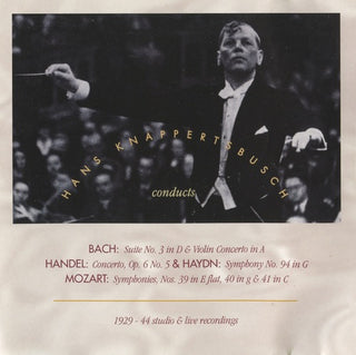 Hans Knappertsbusch- Knappertsbusch Conducts Bach