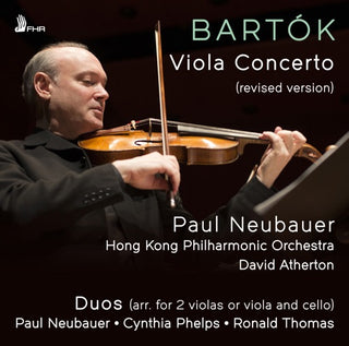 Ariel Lanyi- Bartok: Viola Concerto (revised version); Duos (arr. P. Bartok)
