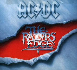 the album cover for AC/DC - Razor's Edge