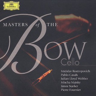the album cover for Masters Of The Bow-Cello - Masters of the Bow: Cello / Various