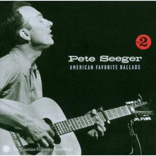 the album cover for Pete Seeger - American Favorite Ballads, Vol. 2