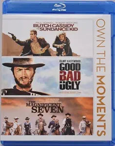 Own The Moments 3 Pack (Butch Cassidy/The Good The Bad The Ugly/The Magnificent Seven)
