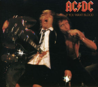 the album cover for AC/DC - If You Want Blood You've Got It