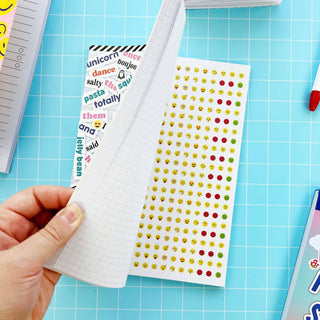 Pipsticks Sticker Poetry Book: Trendy