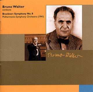 the album cover for Bruno Walter - Bruno Walter Plays Bruckner's 8th