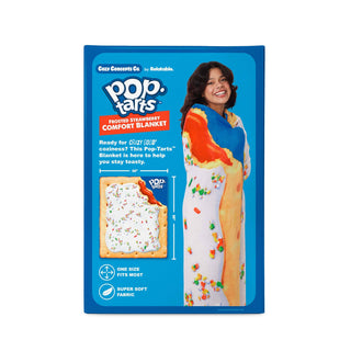 Pop-Tarts™ Cozy Concepts Co. Throw Blanket – Frosted Strawberry Plush Blanket