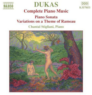 the album cover for Chantal Stigliani - Complete Piano Music