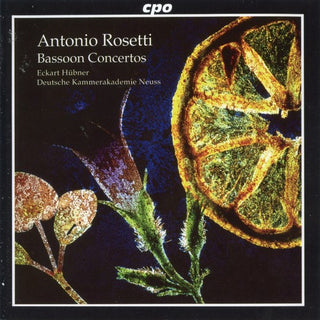 the album cover for Eckart Hubner - Bassoon Concertos