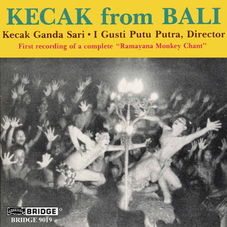 the album cover for Kecak Ganda Sari - Kecak