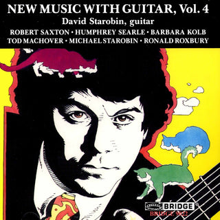 the album cover for DAVID STAROBIN - New Music with Guitar 4
