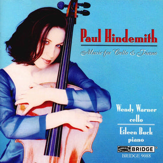 the album cover for BARTON/WARNER - Cello & Piano Music