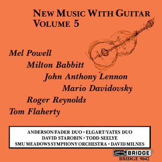 the album cover for Oren Fader - New Music with Guitar 5