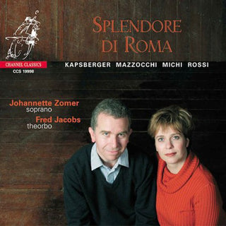 the album cover for Zomer/Jacobs - Splendore Di Roma
