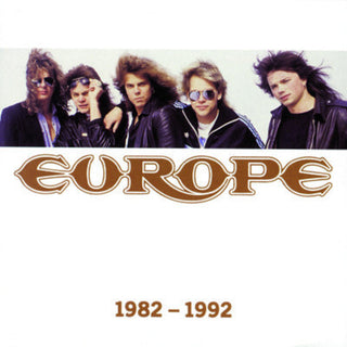 the album cover for Europe - 1982-1992