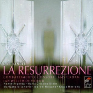 the album cover for Combattimento Consort Amsterdam - La Resurrezione