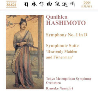 the album cover for Q. Hashimoto - Symphony 1 in D Major / Symphonic Suite