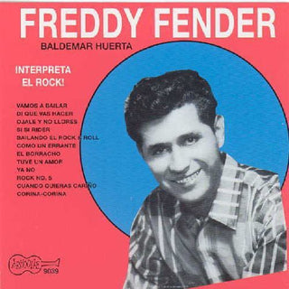 the album cover for Freddy Fender - Interpreta El Rock