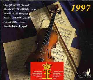 the album cover for Queen Elizabeth Competition - Violin 1997