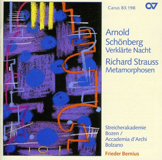 the album cover for Schonberg/Strauss - Verklarte Nacht / Metamorphosen