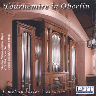 the album cover for J. MELVIN BUTLER - In Oberlin