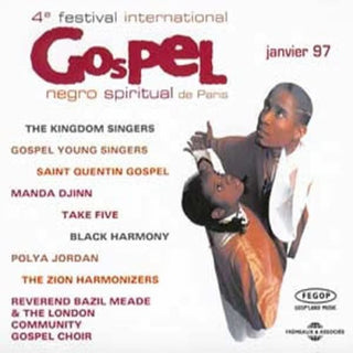 the album cover for Various Artists - 4th Festival De Gospel De Paris 1997- Coffret