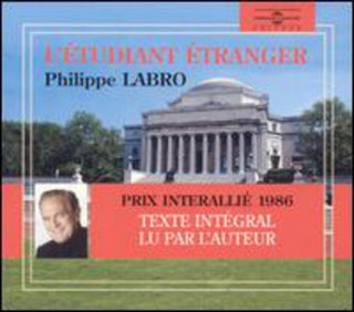the album cover for PHILIPPE LABRO - L'tudiant tranger [Audio Book]