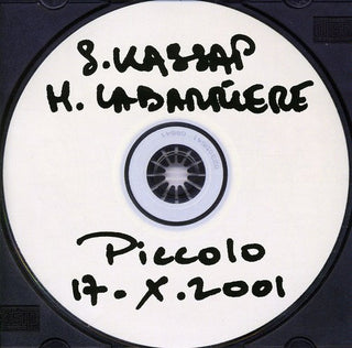 the album cover for Sylvain Kassap - Piccolo 17.x. 2001