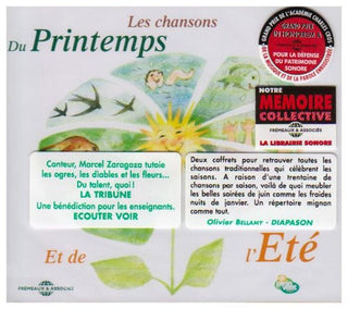 the album cover for MARCEL ZARAGOZA - Printemps Chansons Pour Enfants