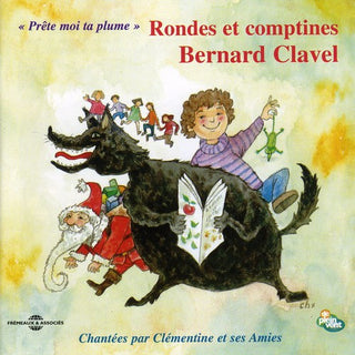 the album cover for BERNARD CLAVEL - Rondes Et Comptines
