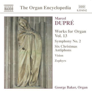 the album cover for George Baker - Works for Organ 13
