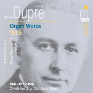 the album cover for M. DUPRE - Organ Works 5