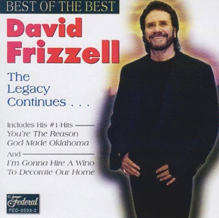 the album cover for David Frizzell - Best of the Best