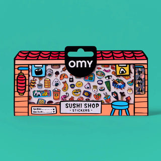 OMY Sushi Boutique Stickers