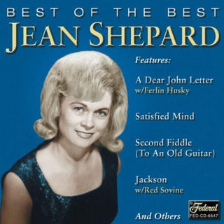 the album cover for Jean Shepard - Best of the Best