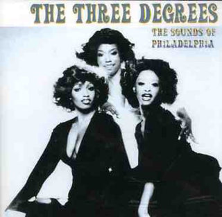 the album cover for Three Degress - Sounds of Philadelphia