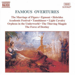 the album cover for Alexander Rahbari - Famous Overtures / Various