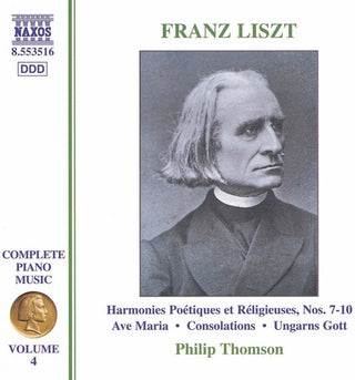 the album cover for Philip Thomson - Complete Piano Music 4