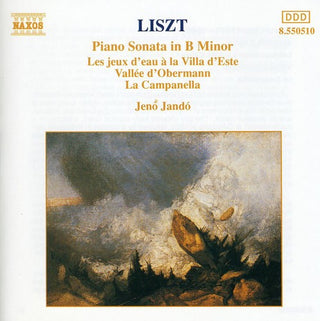 the album cover for JenÅ‘ JandÃ³ - Sonata in B / la Campanella