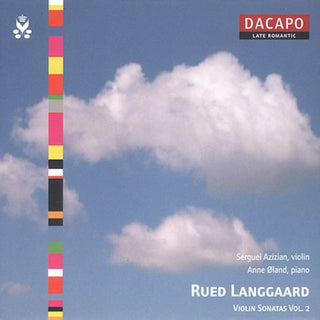 the album cover for R. LANGGAARD - Violin Sonatas 2