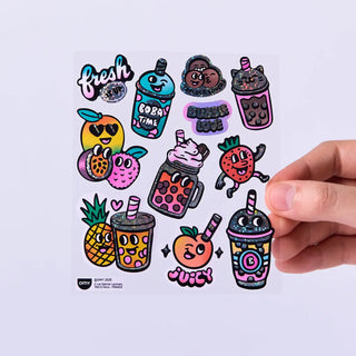 OMY Big Bubble Tea Stickers